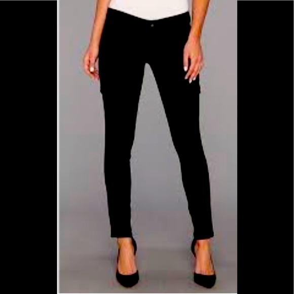 Lucky Brand Denim - Lucky Brand “Charlie Super Skinny” black cargo  pants NWT Size 8/29